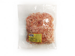 Спинка янтарная с перцем: Кальмар стружка со вкусом краба (розовая)