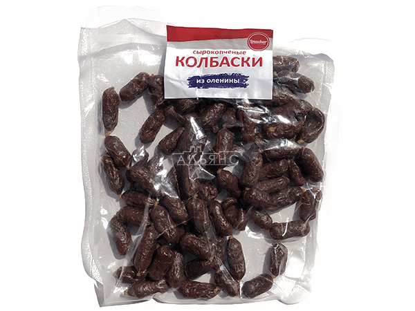 Колбаски сырокопченые "оленина" в Архангельске