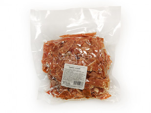 Мясо (АЛЬЯНС) вяленое свинина с халапеньо (50 гр): Курица вяленая (строганина)