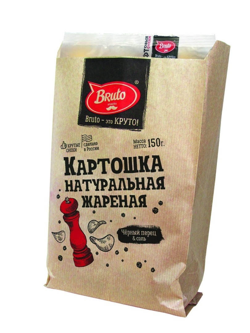 Картофель «Бруто» черный перец 150 гр. в Архангельске
