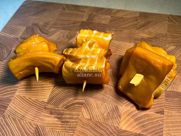 Шашлычок из кальмара х/к в Архангельске