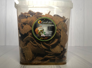 Орехи: Ведро Ржаные гренки с малосольным огурчиком