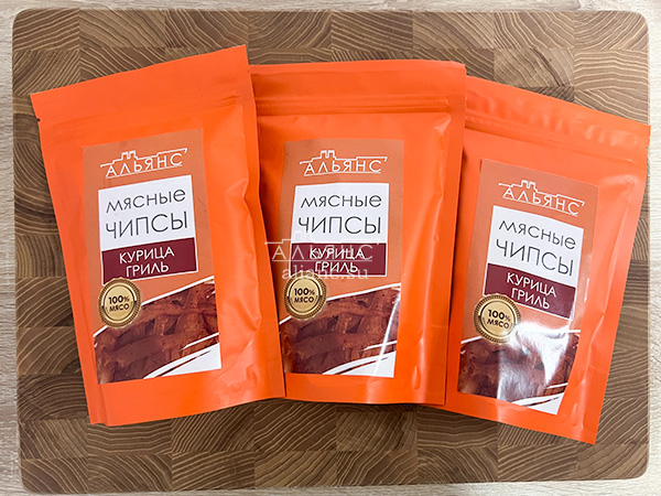 Мясо (АЛЬЯНС) вяленое курица "Гриль" 50 гр. в Архангельске