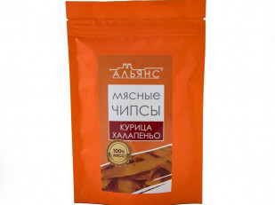 Семечки: Мясо (АЛЬЯНС) вяленое курица с халапеньо (50 гр)