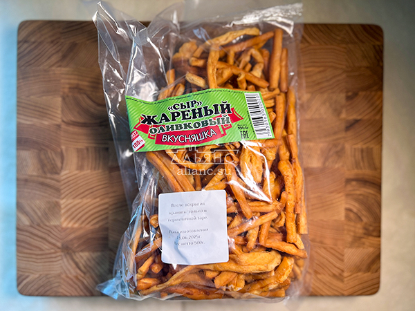 Жареный сыр "ВКУСНЯШКА" (Оливковый) 500гр. в Архангельске
