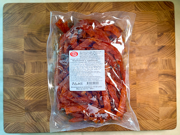 Продукт из мяса птиц "КАРПАЧЧО с АДЖИКОЙ" с/к "ООО БАЛТИКА" (Калининградская обл.) в Архангельске
