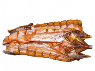 Пелядь вяленая крупная потрошеная: Щука (бабочка) холодного копчения